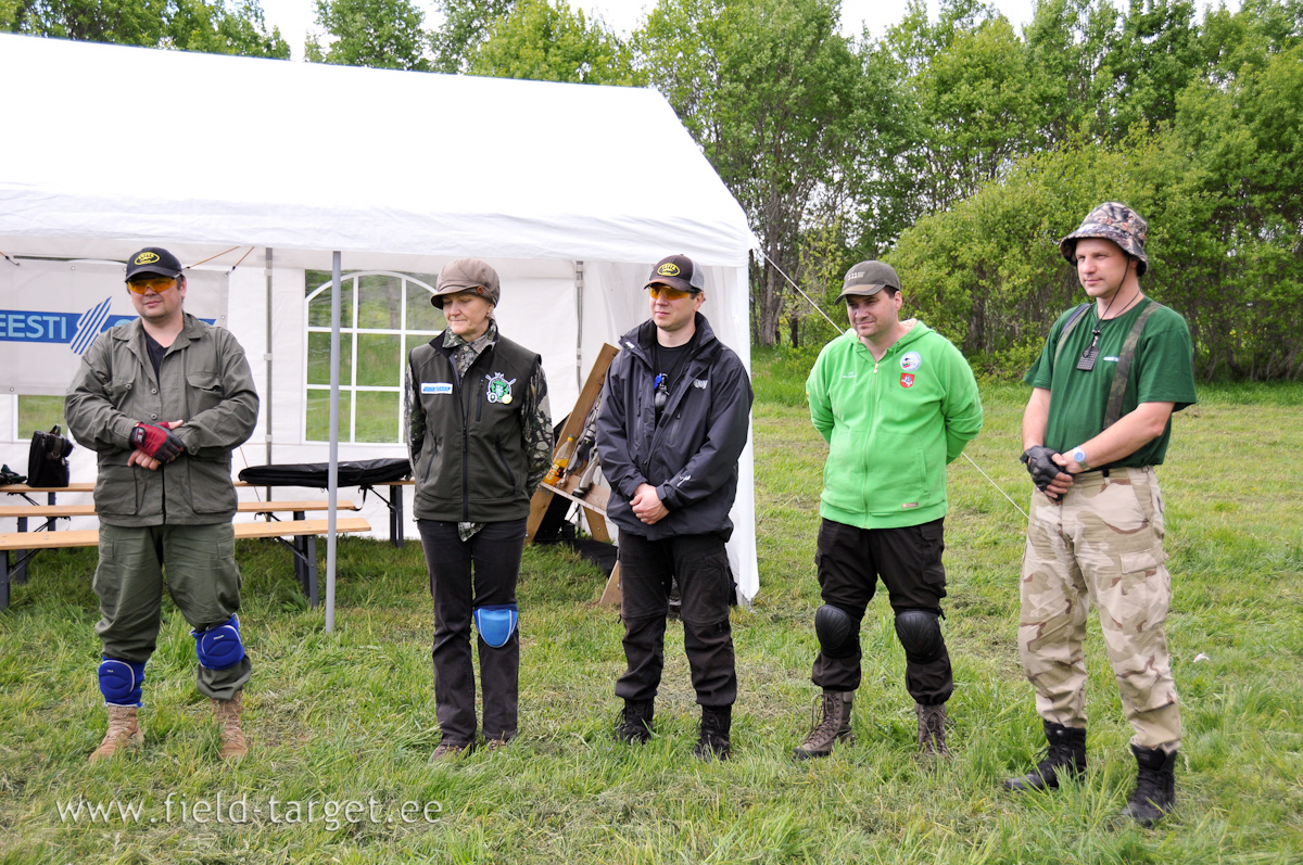 Latvian and Lithuanian shooters with Heli